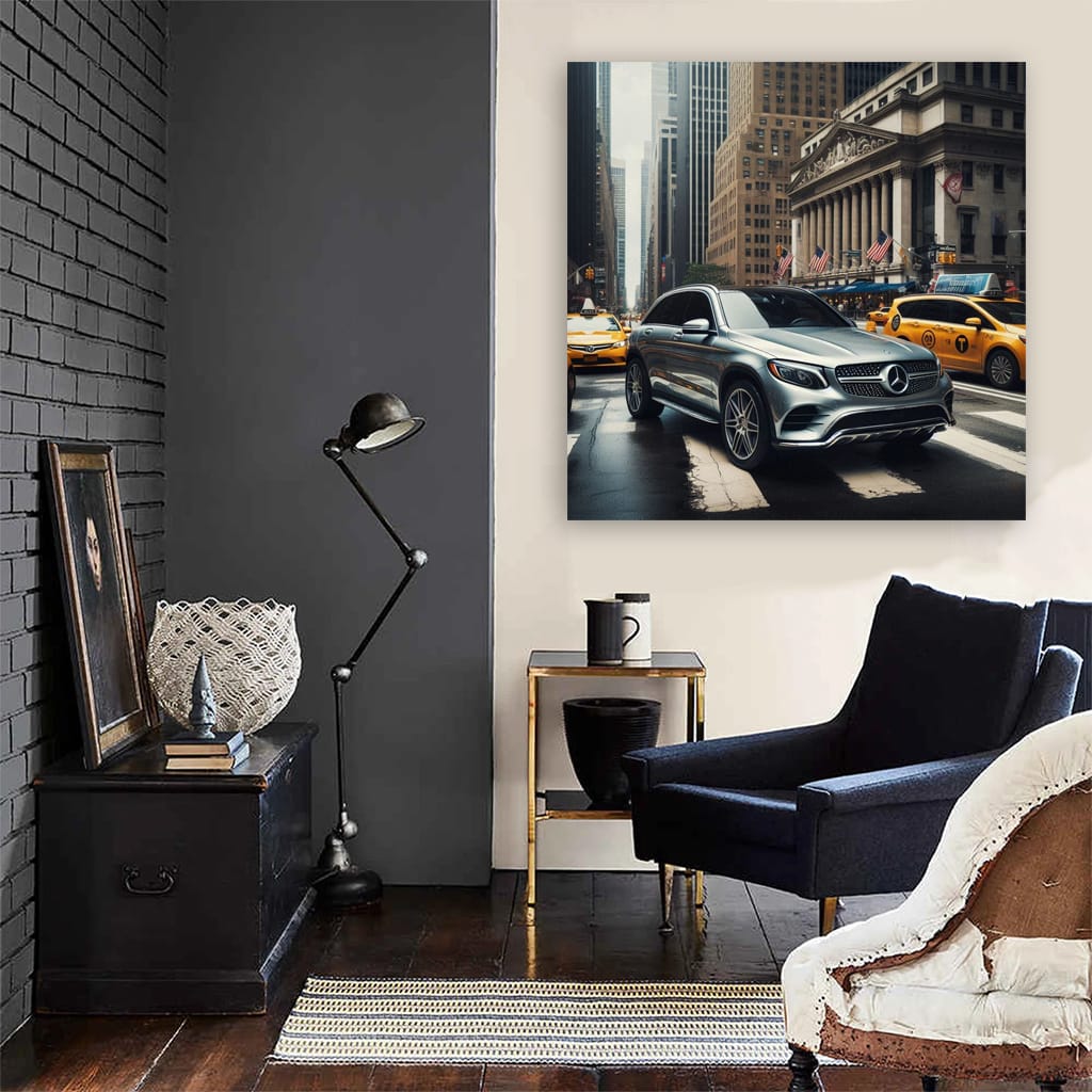 Mercedesbenz Glc New York Wall Art