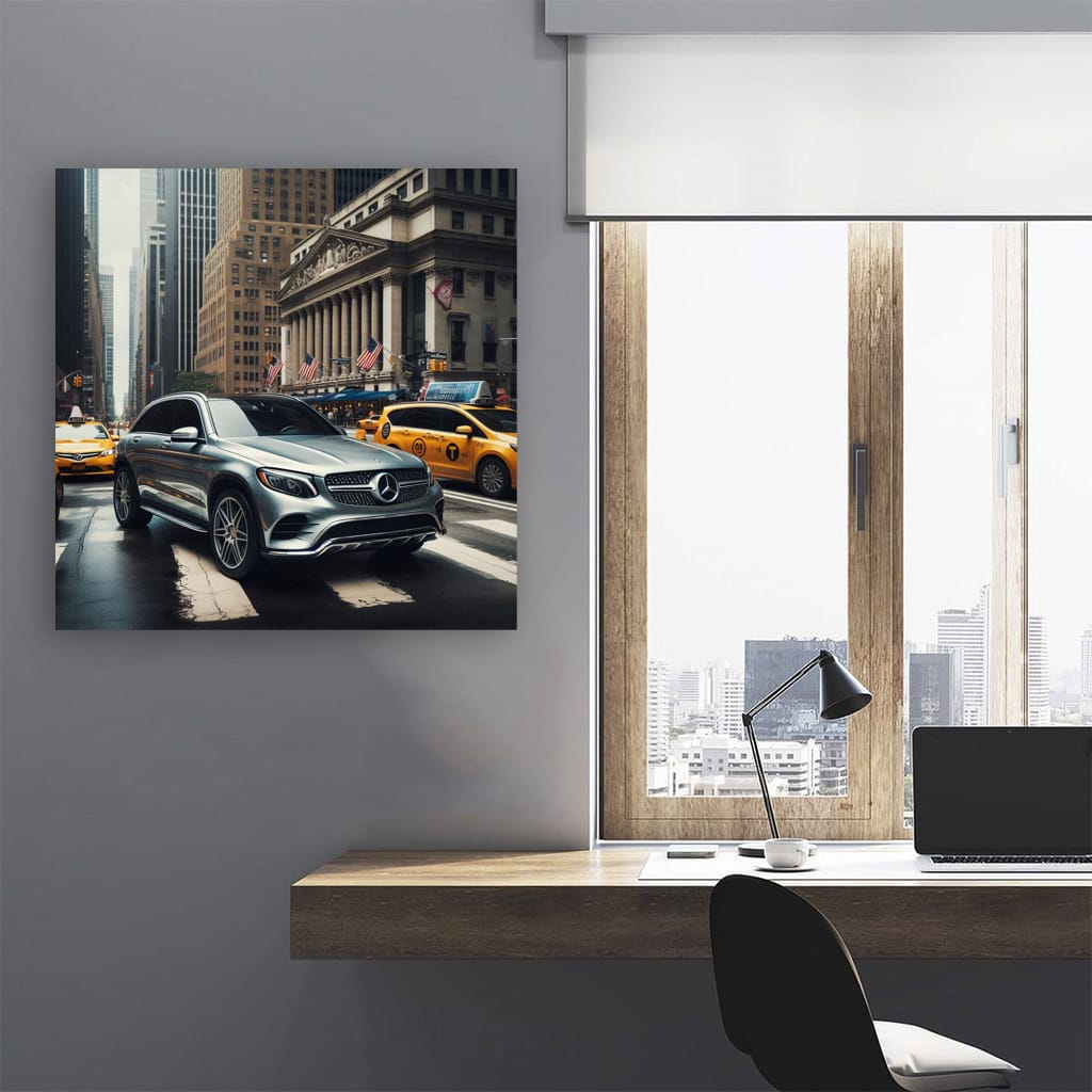 Mercedesbenz Glc New York Wall Art