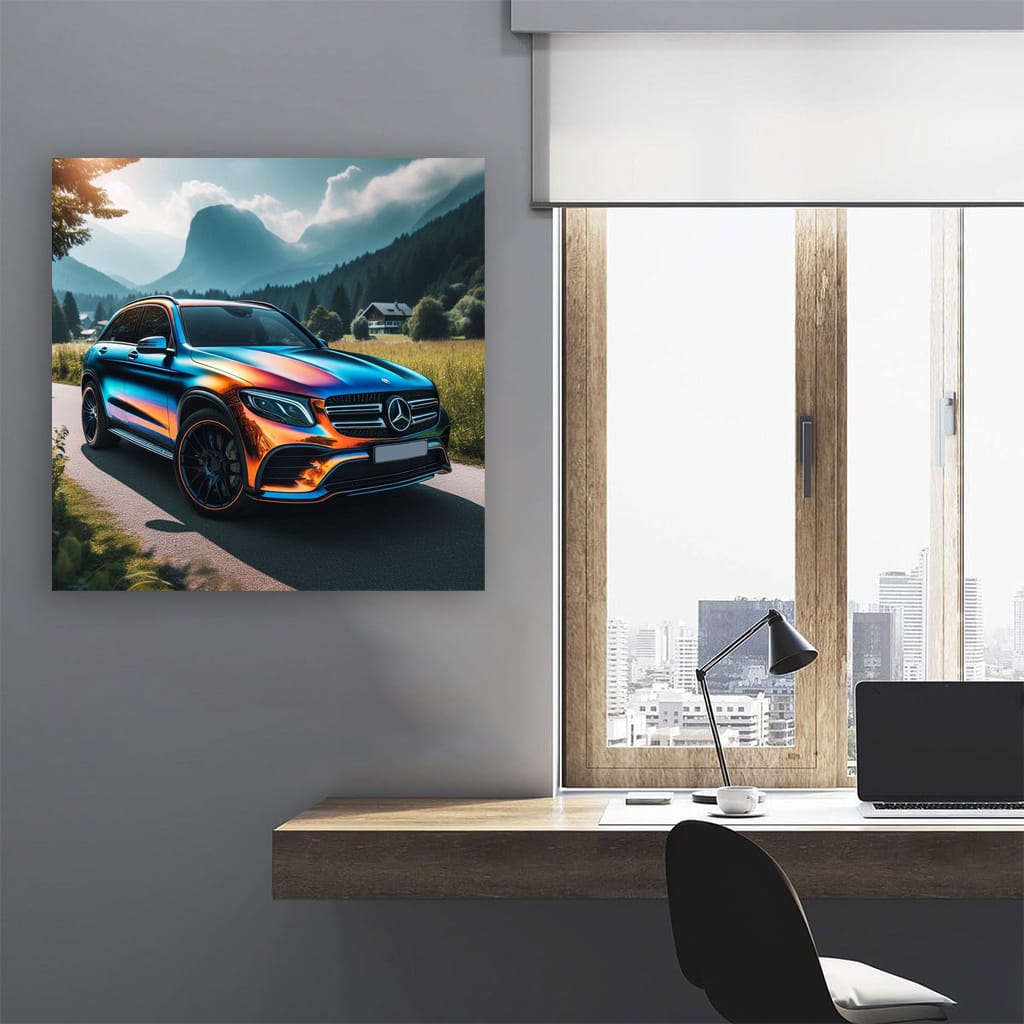 Mercedesbenz Glc Pai Wall Art