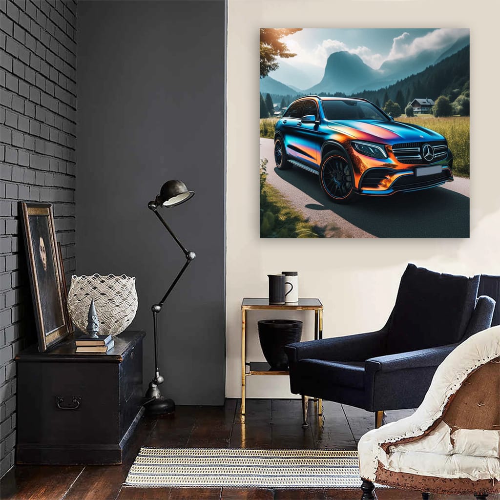 Mercedes GLC Luxurious Paint Finish - Style and Sophistication