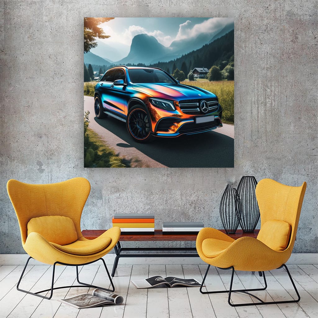 Mercedesbenz Glc Pai Wall Art