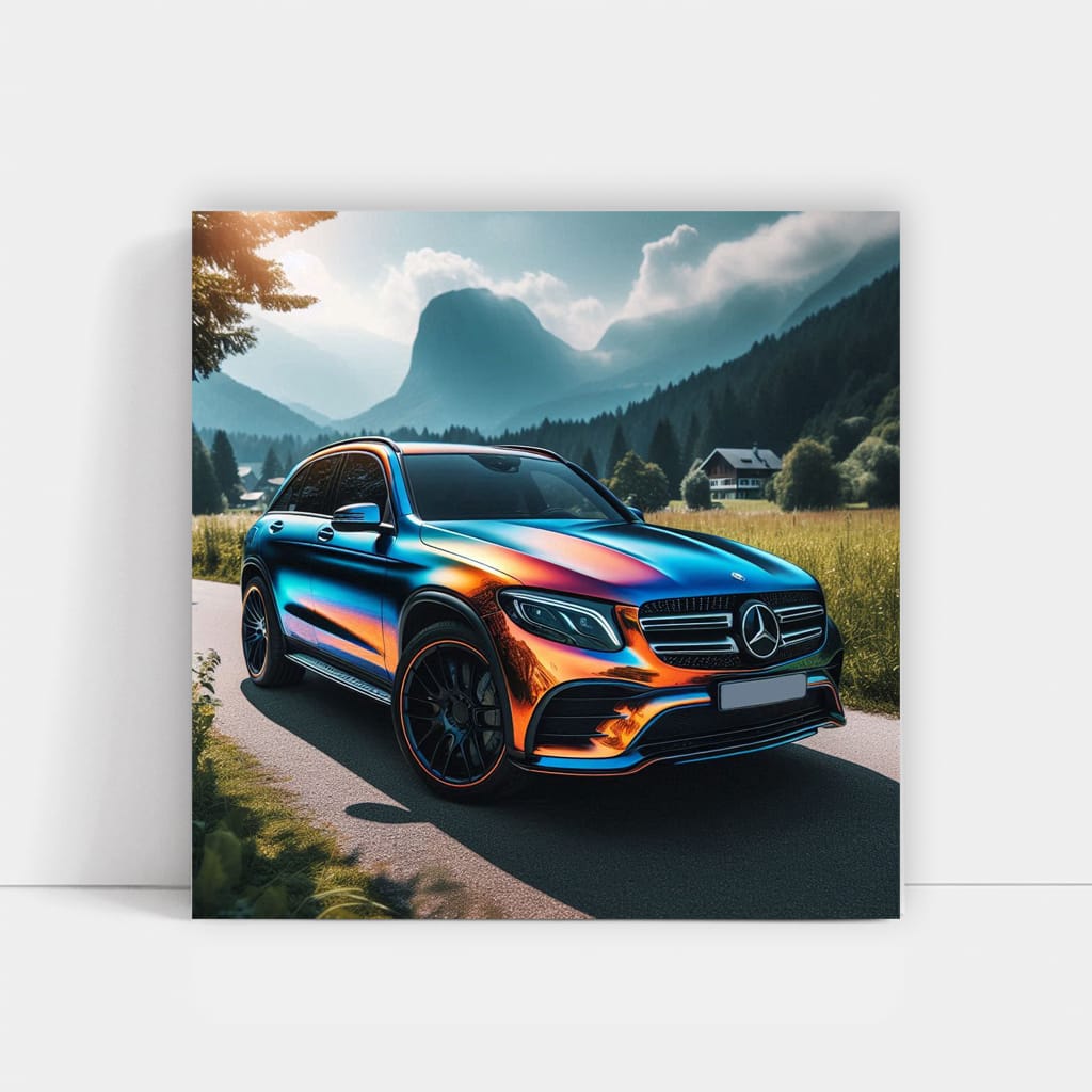 Mercedes GLC Luxurious Paint Finish - Style and Sophistication