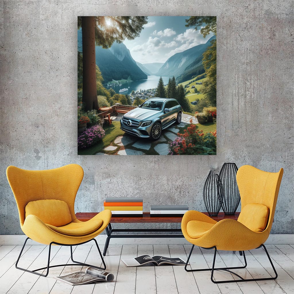 Mercedesbenz Glc Valley Wall Art