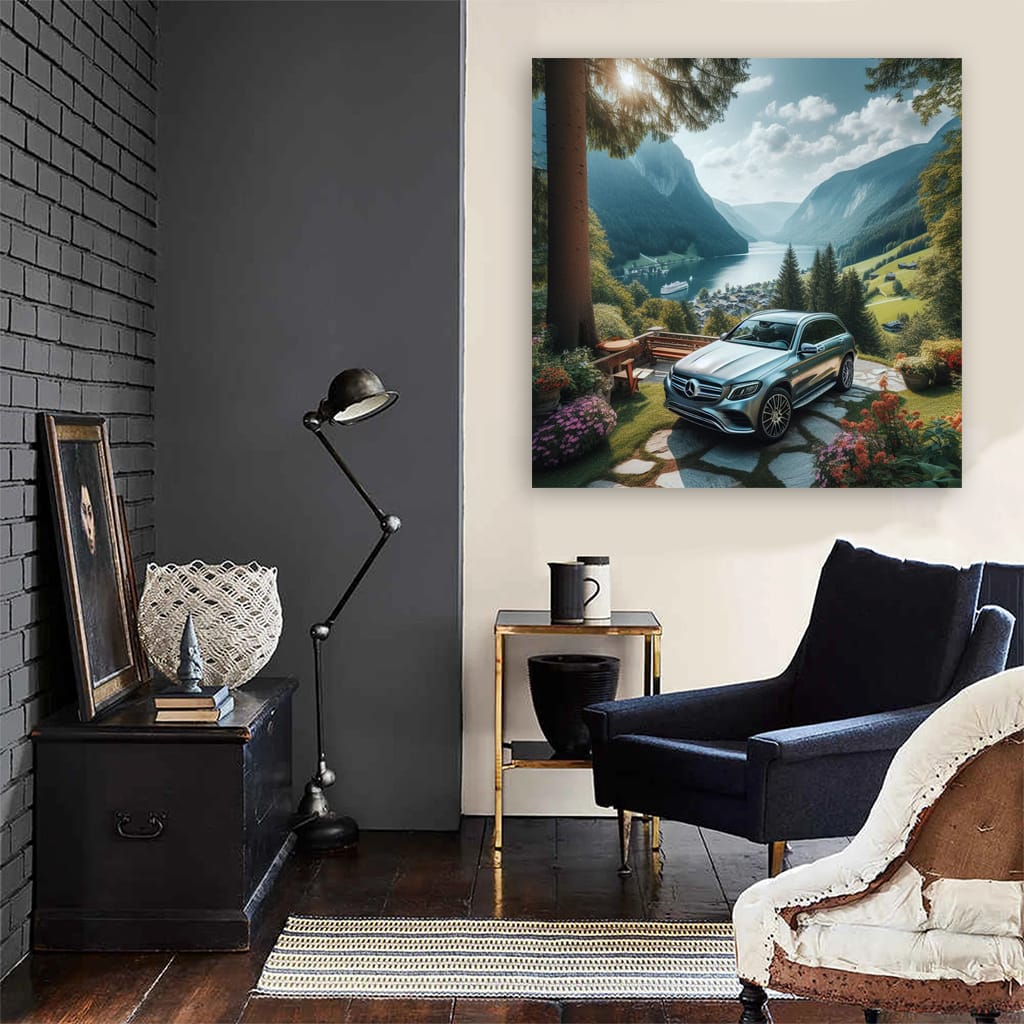 Mercedesbenz Glc Valley Wall Art