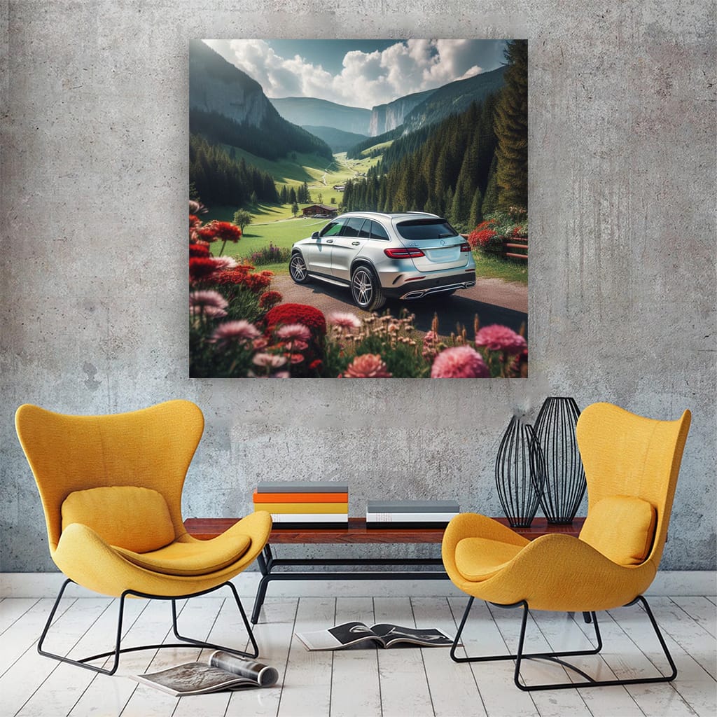 Mercedesbenz Glc Valle Wall Art