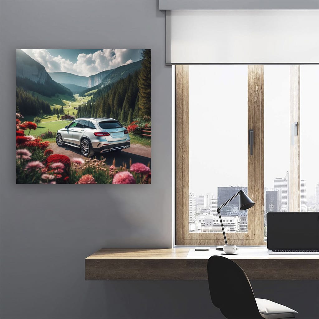 Mercedesbenz Glc Valle Wall Art