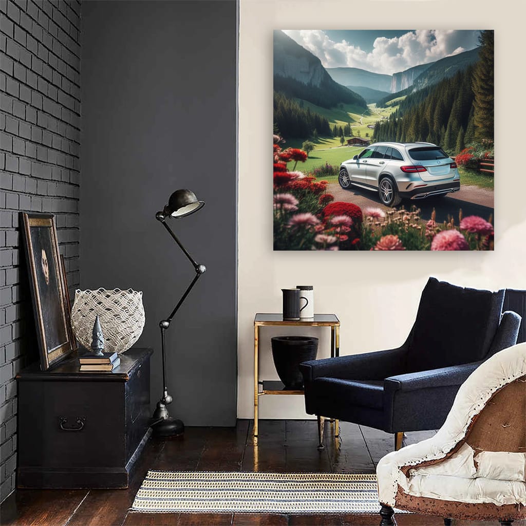 Mercedesbenz Glc Valle Wall Art