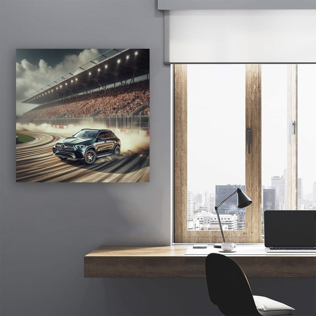 Mercedesbenz Gle Race Ri Wall Art