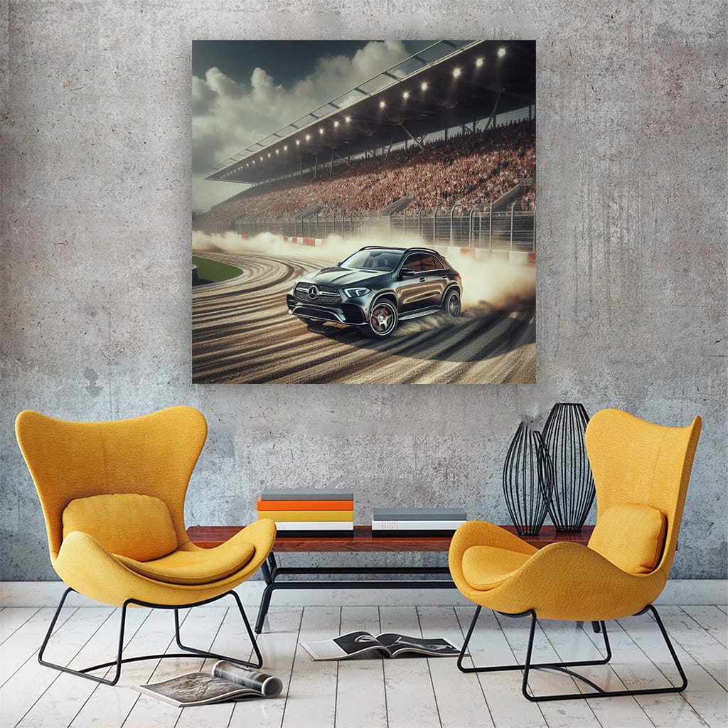 Mercedesbenz Gle Race Ri Wall Art