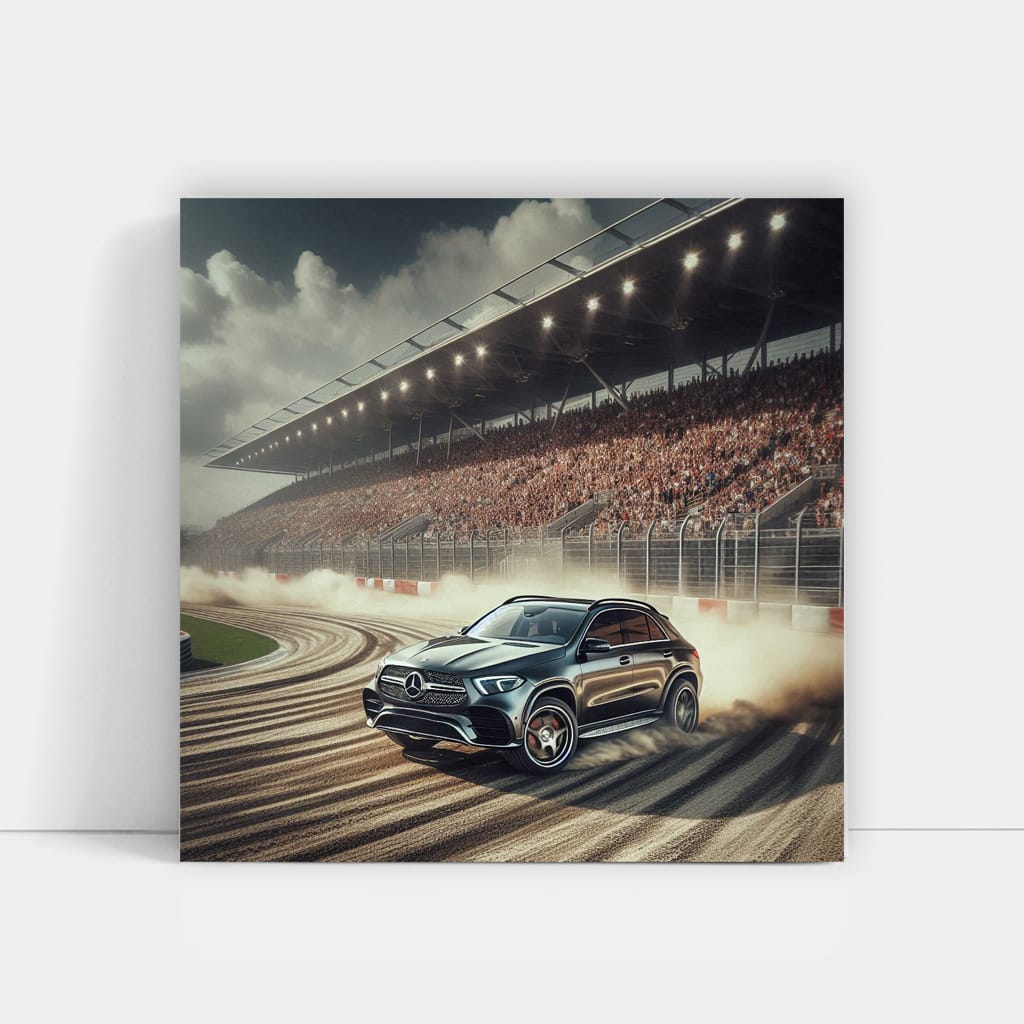 Mercedes-Benz GLE Racing on Ring - Power Meets Elegance