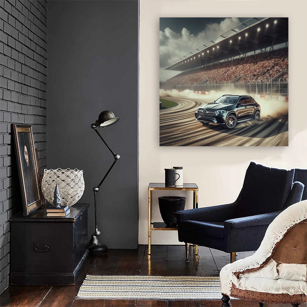 Mercedesbenz Gle Race Ri Wall Art