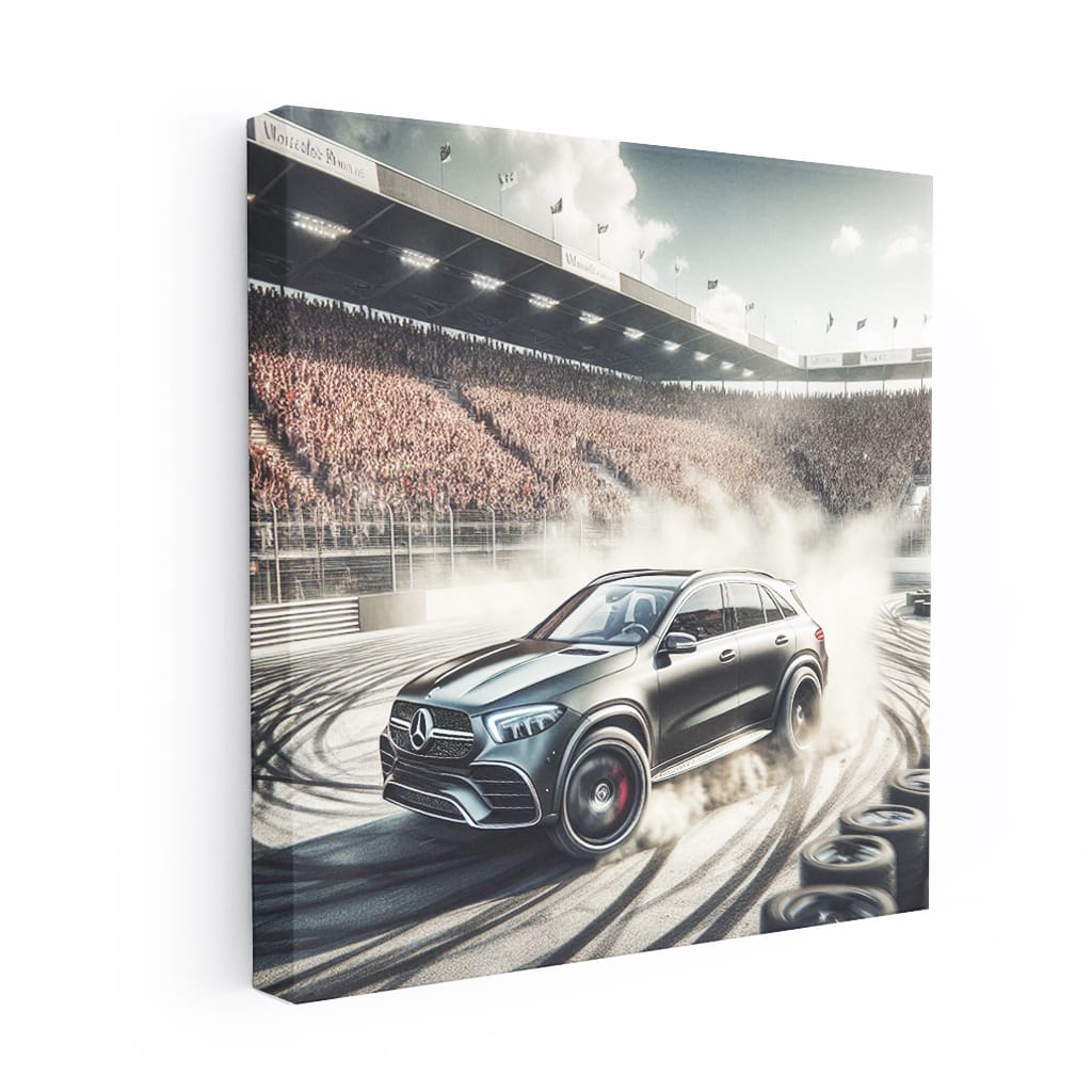 Mercedesbenz Gle Race Ring Wall Art