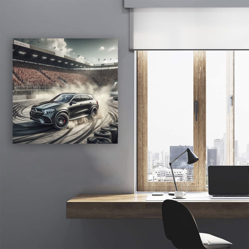 Mercedesbenz Gle Race Ring Wall Art