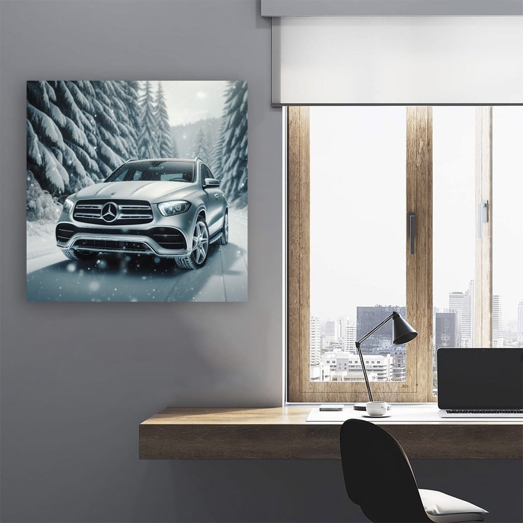 Mercedesbenz Gle Wint Wall Art