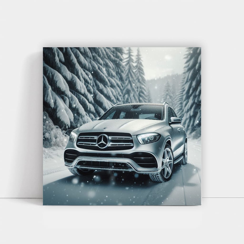 Mercedesbenz Gle Wint Wall Art