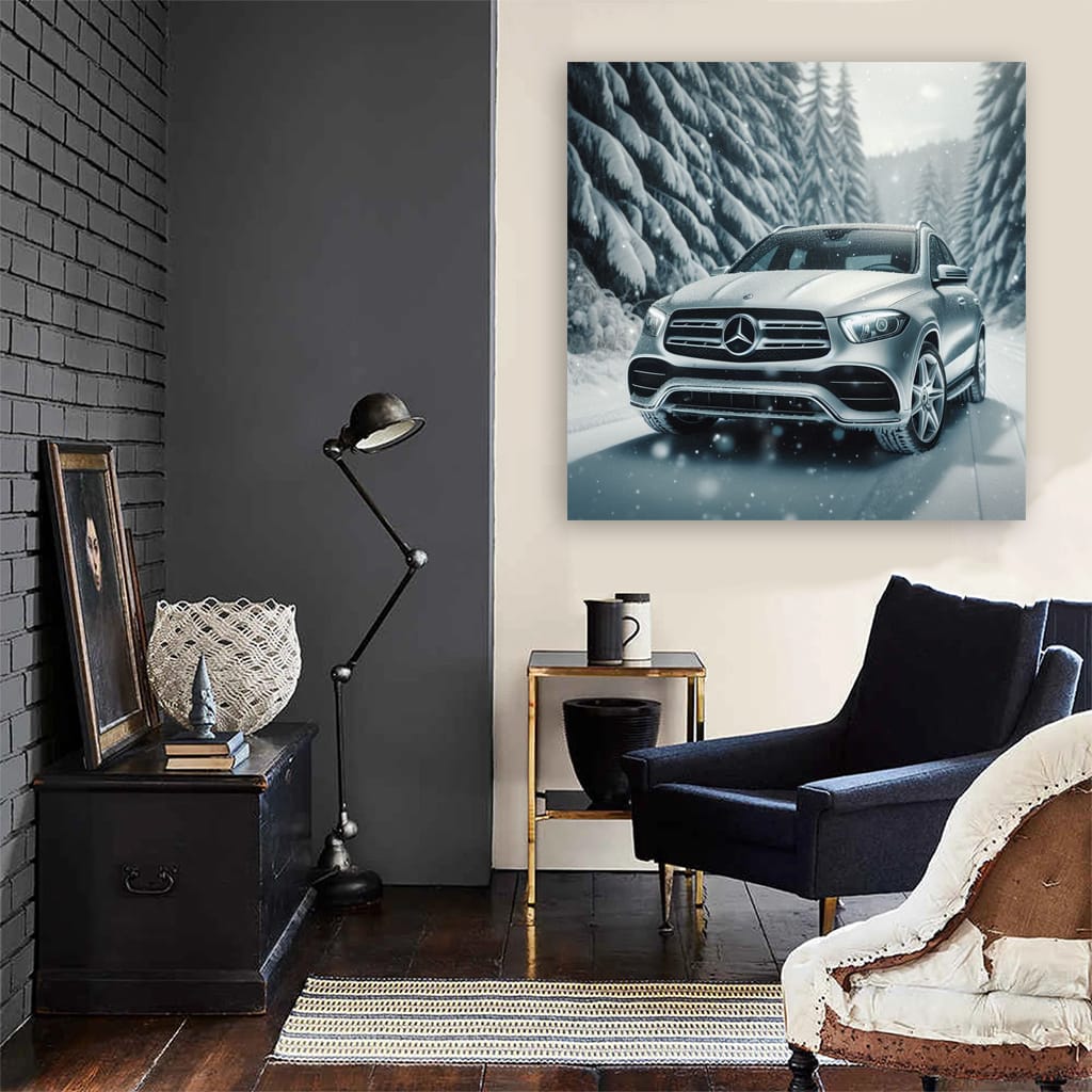 Mercedesbenz Gle Wint Wall Art