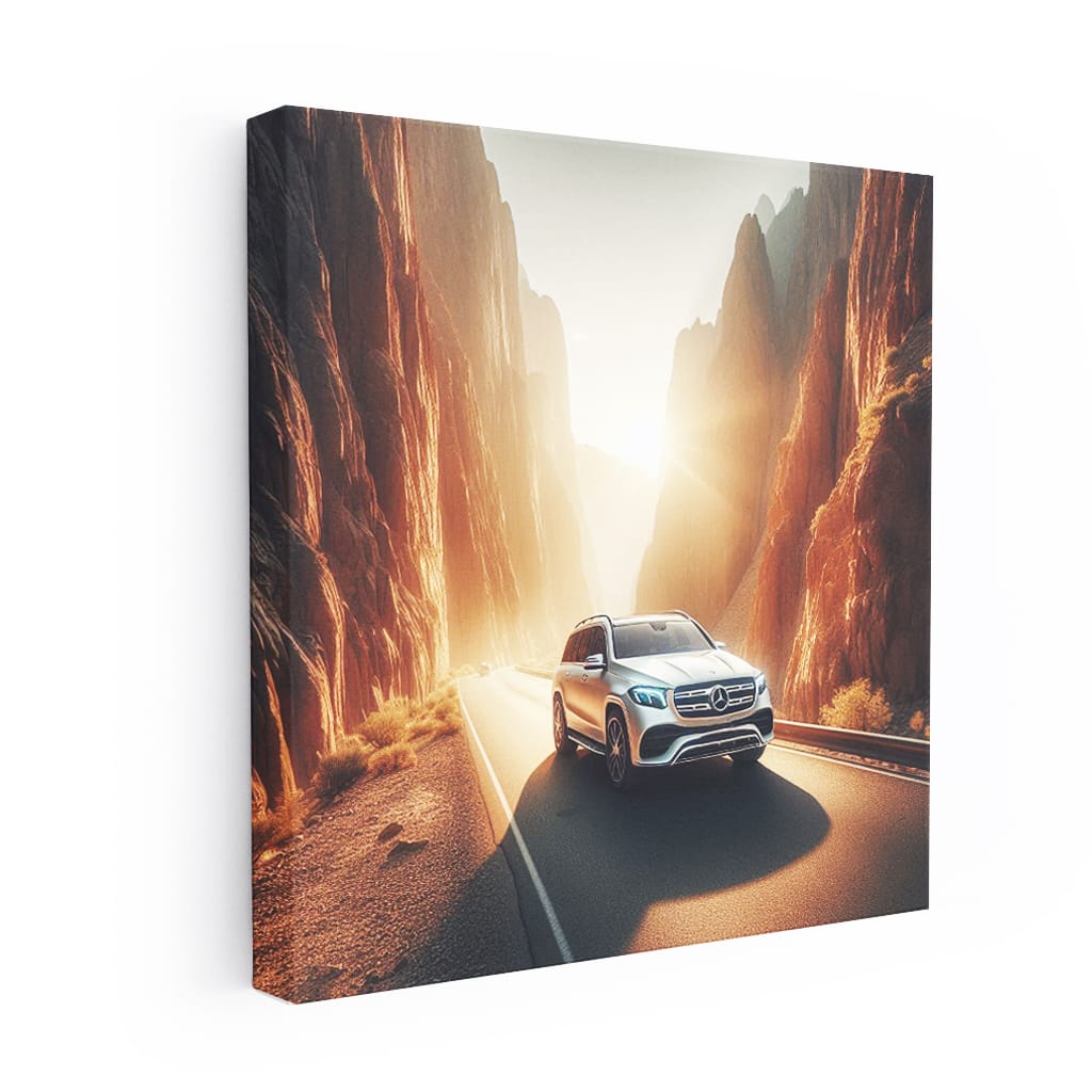 Mercedesbenz Gls Canyon Wall Art