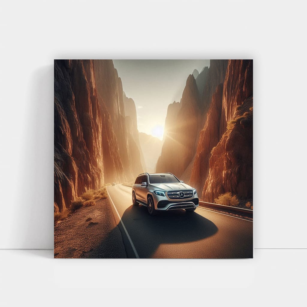 Mercedesbenz Gls Canyon Wall Art