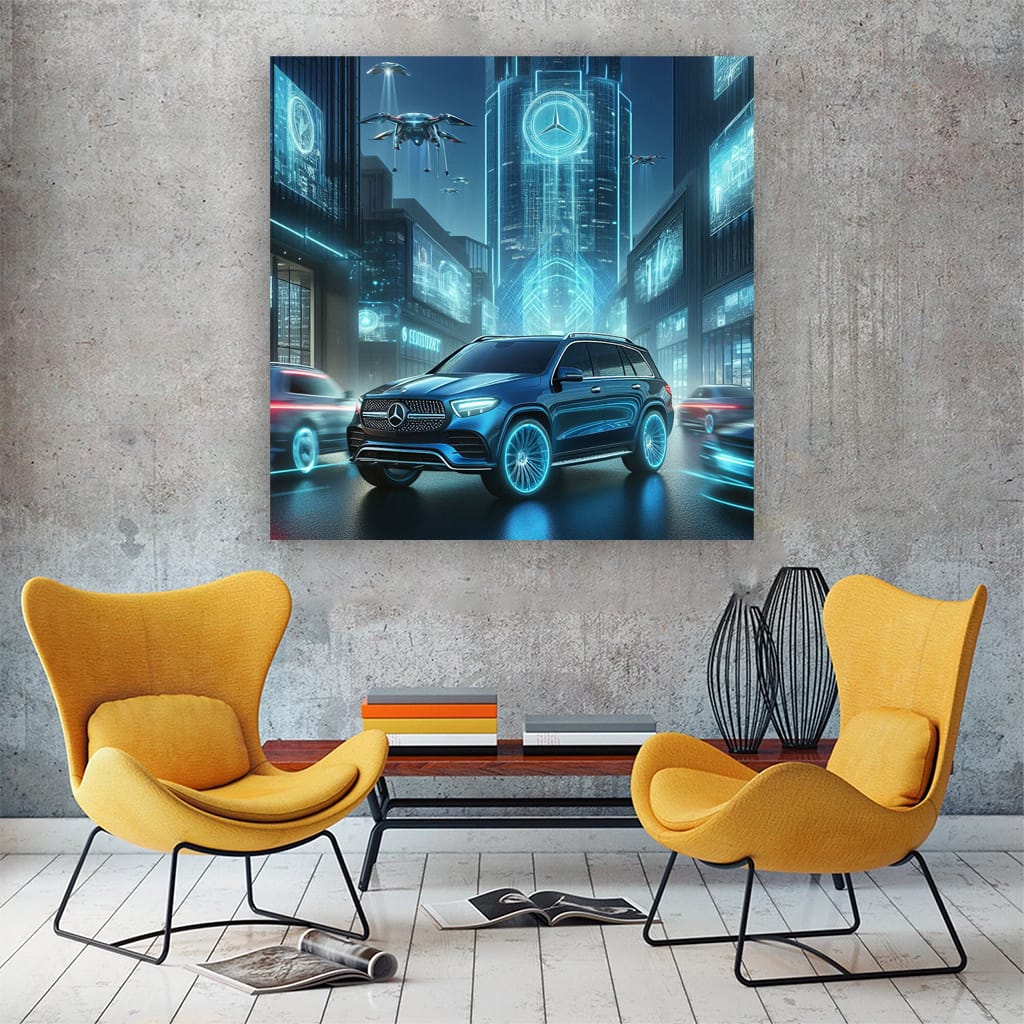 Mercedes-Benz GLS Neon - Bold Elegance in Motion
