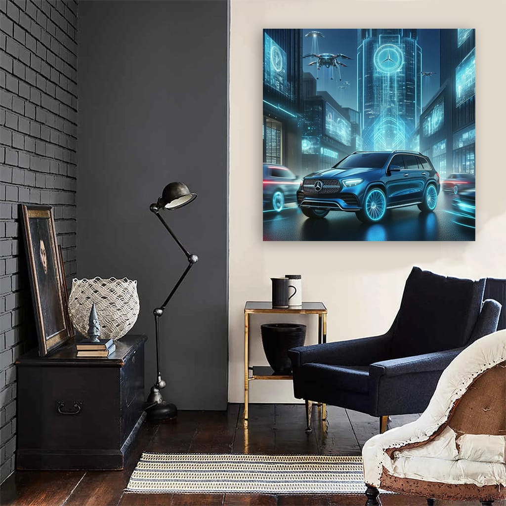 Mercedes-Benz GLS Neon - Bold Elegance in Motion