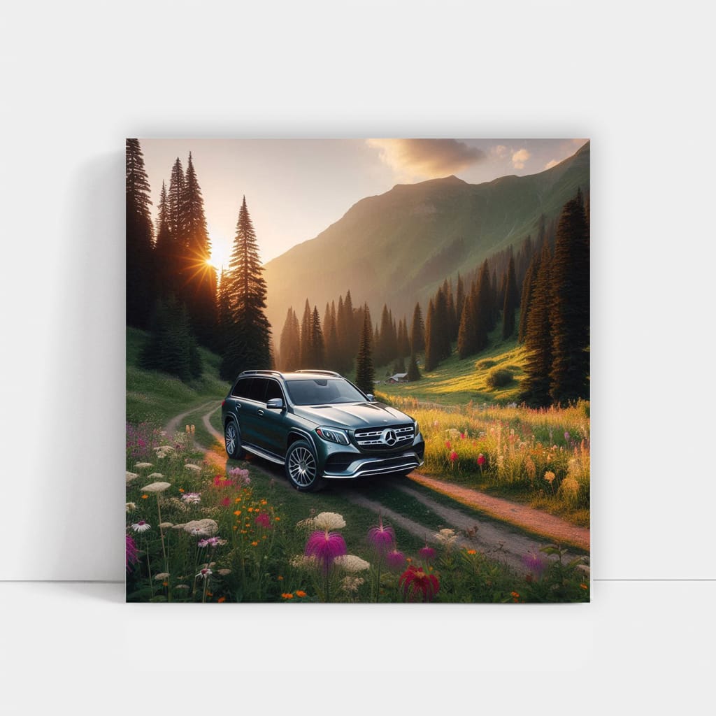 Mercedesbenz Gls Vall Wall Art