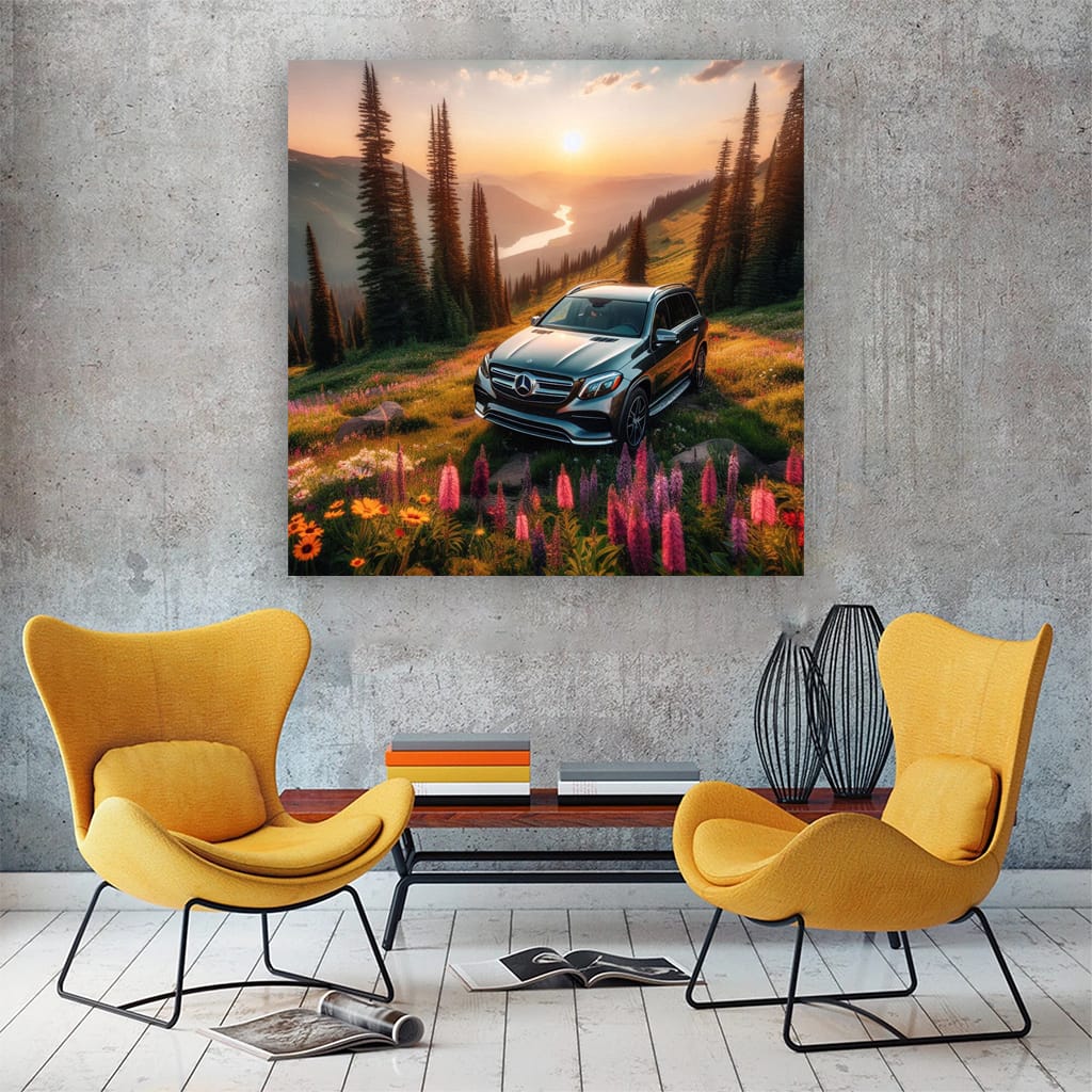 Mercedesbenz Gls Valley Wall Art