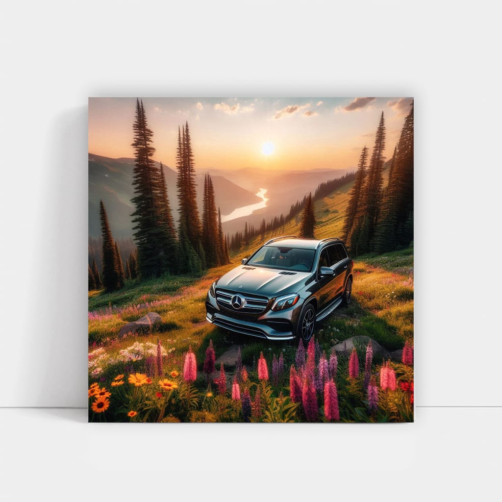 Mercedesbenz Gls Valley Wall Art