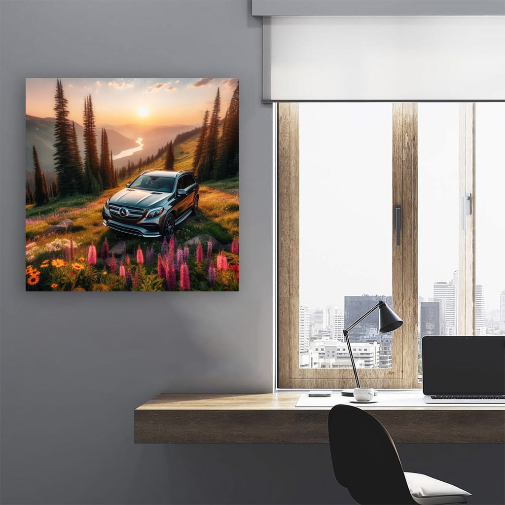 Mercedesbenz Gls Valley Wall Art