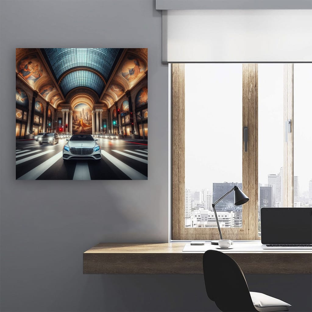 Mercedesbenz Sclass New Los Angel Wall Art