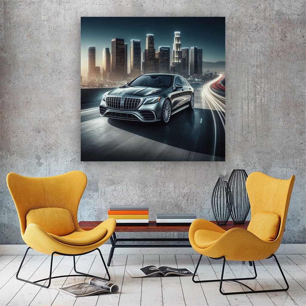 Mercedesbenz Sclass New Los Angeles Wall Art