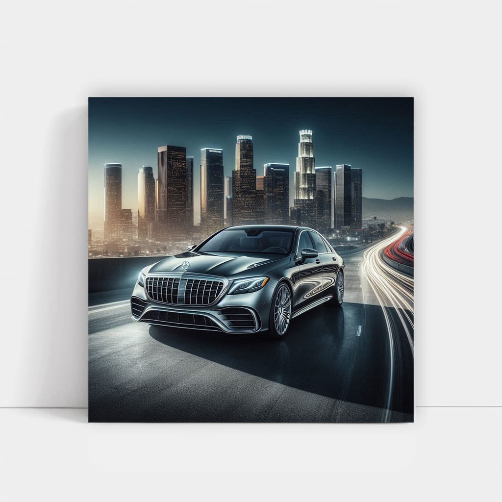 Mercedesbenz Sclass New Los Angeles Wall Art