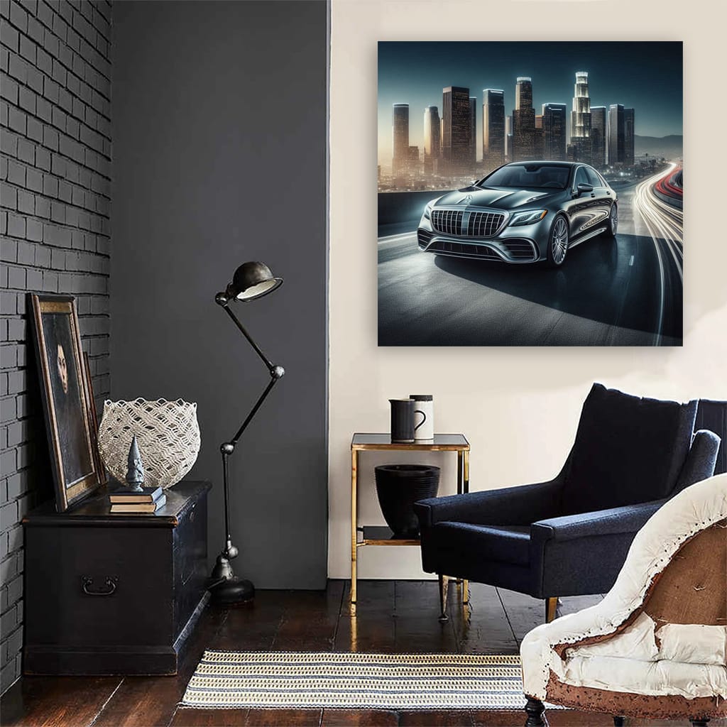 Mercedesbenz Sclass New Los Angeles Wall Art