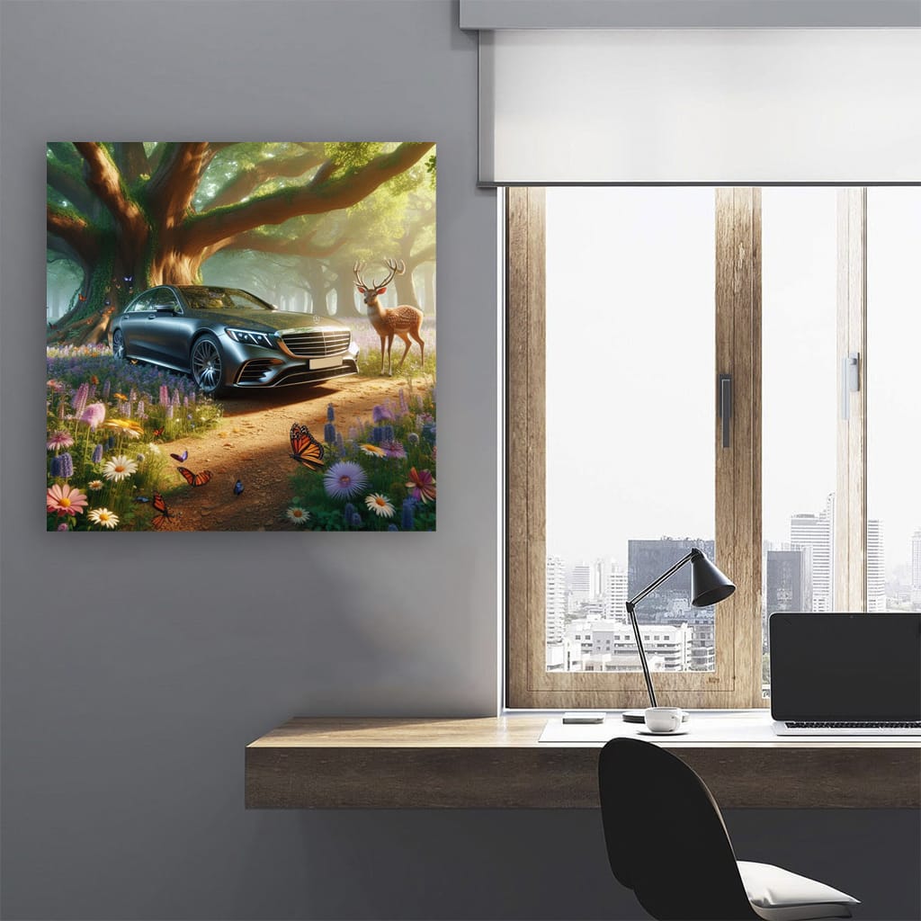 Mercedesbenz Sclass New Natu Wall Art