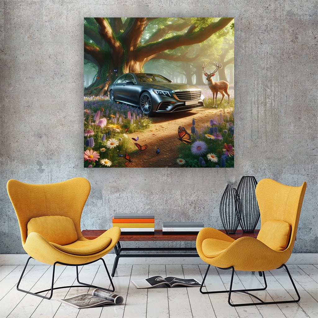 Mercedesbenz Sclass New Natu Wall Art