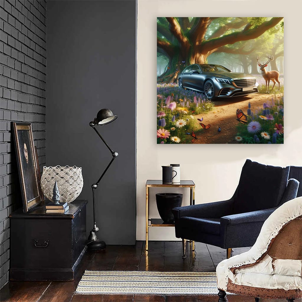 Mercedesbenz Sclass New Natu Wall Art