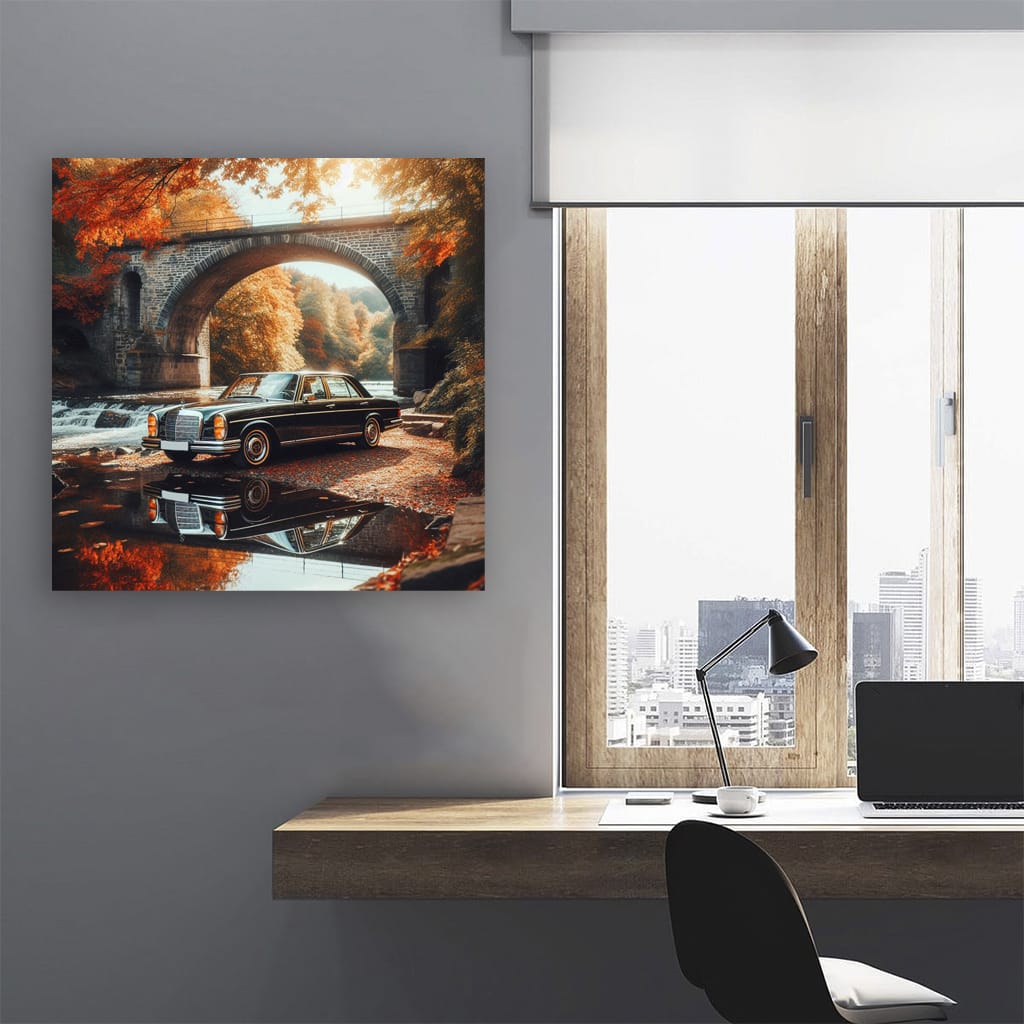 Mercedesbenz Sclass Old Bridge Wall Art