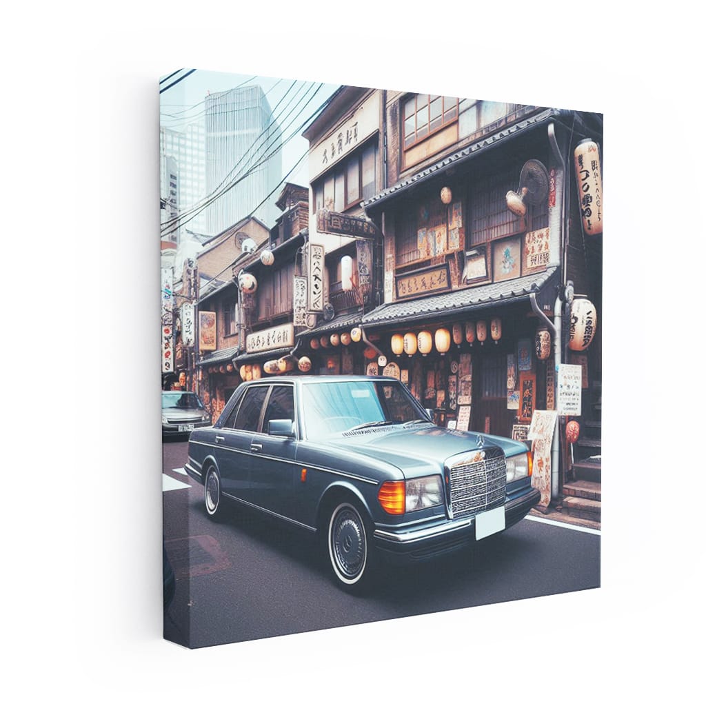 Mercedesbenz Sclass Old Tokyo Japan Wall Art