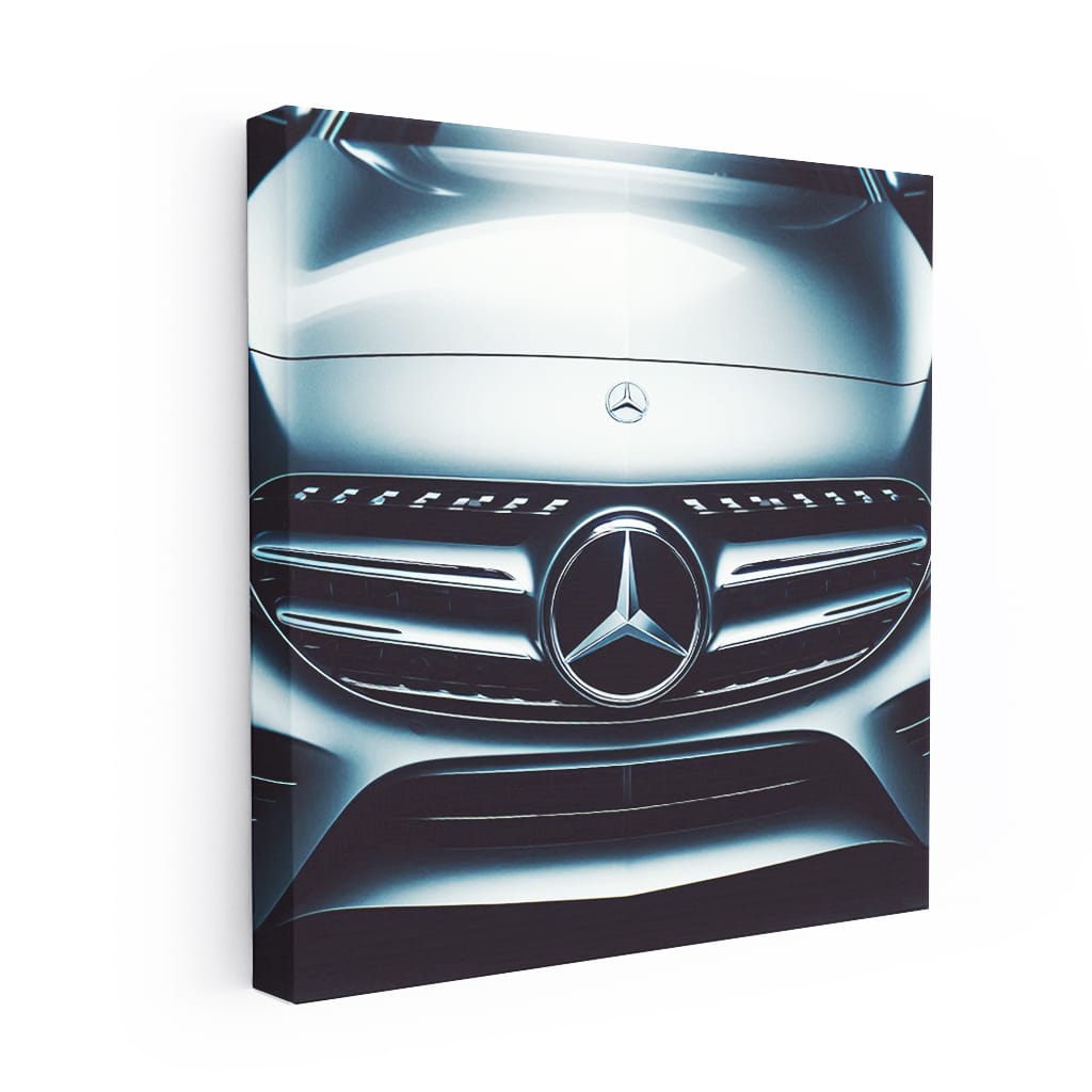 Mercedes C Class Hood Wall Art