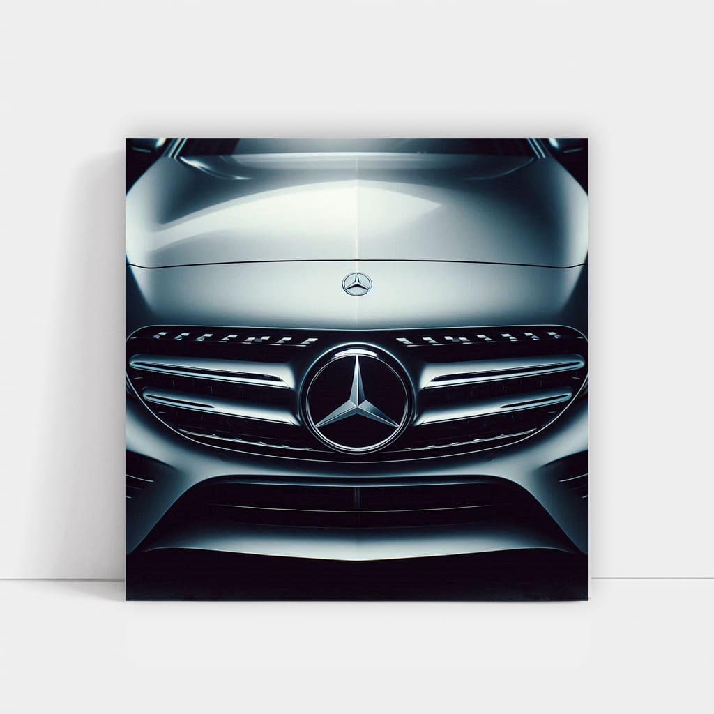 Mercedes C Class Hood Wall Art