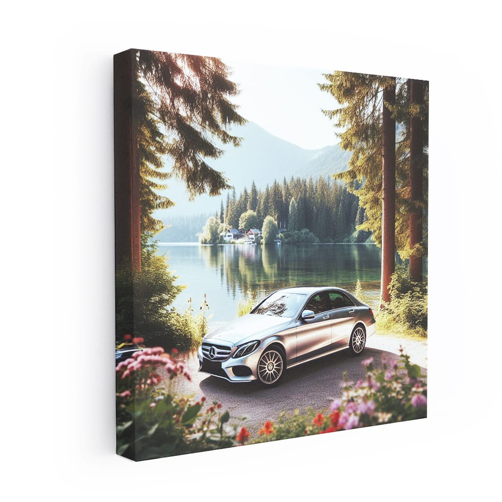 Mercedes C Class La Wall Art