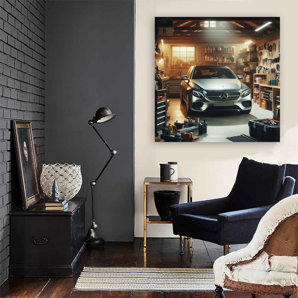 Mercedes E Class Gara Wall Art