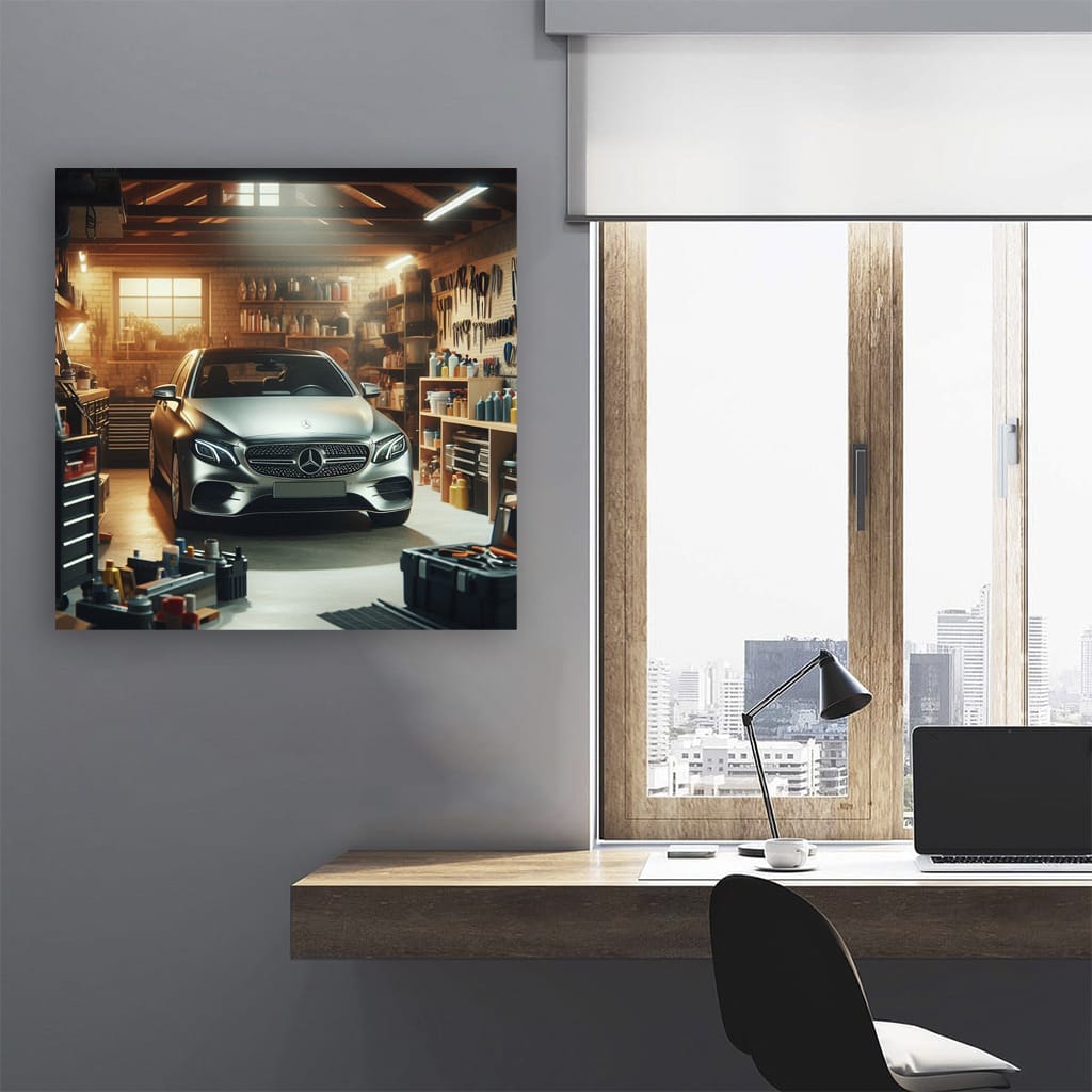 Mercedes E Class Gara Wall Art