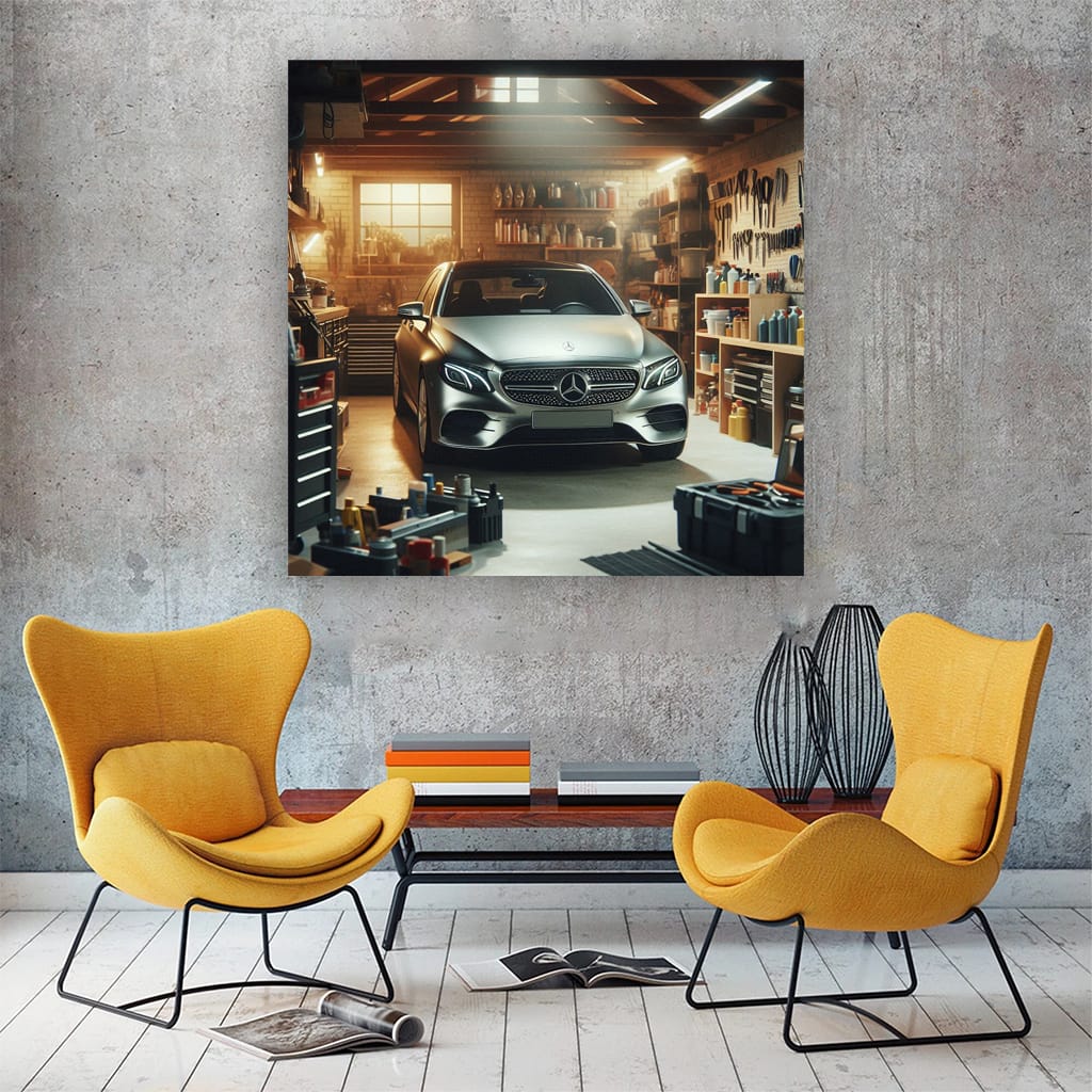 Mercedes E Class Gara Wall Art