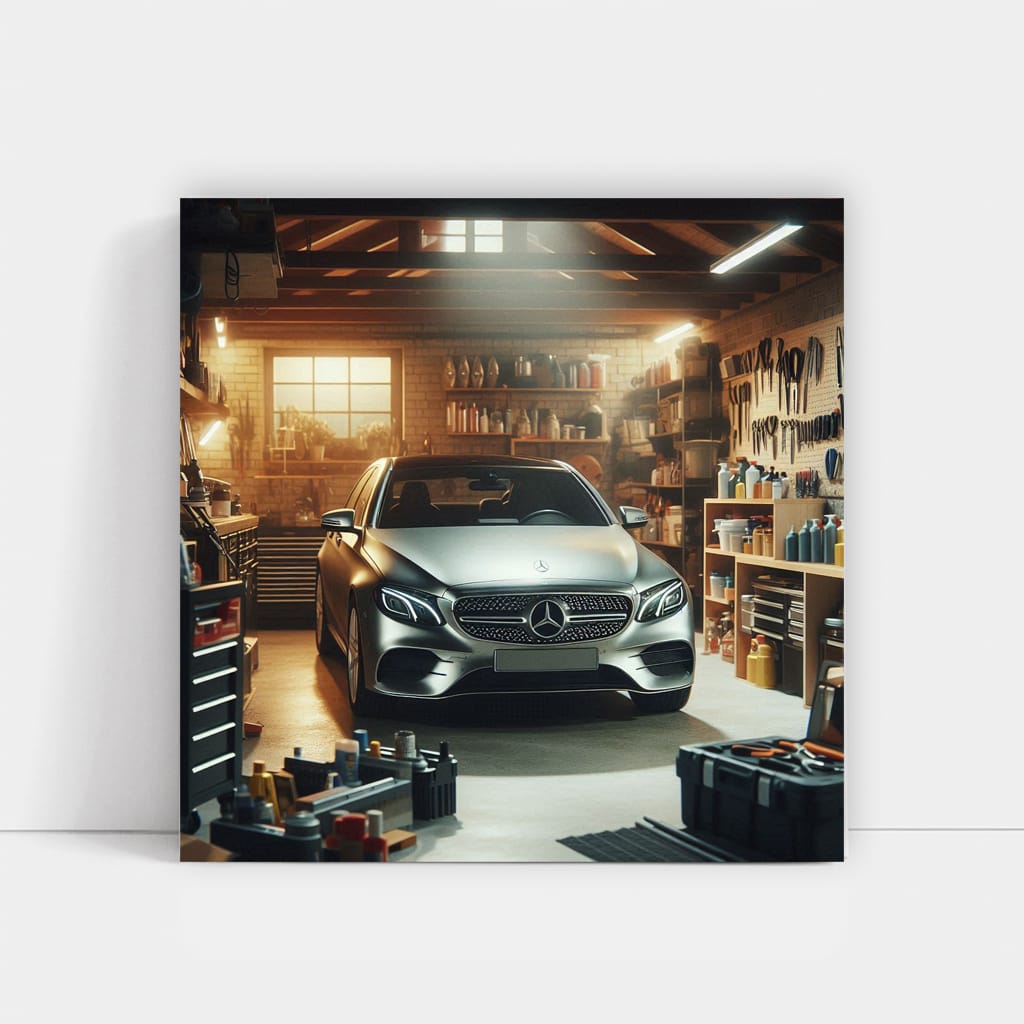 Mercedes E Class Gara Wall Art