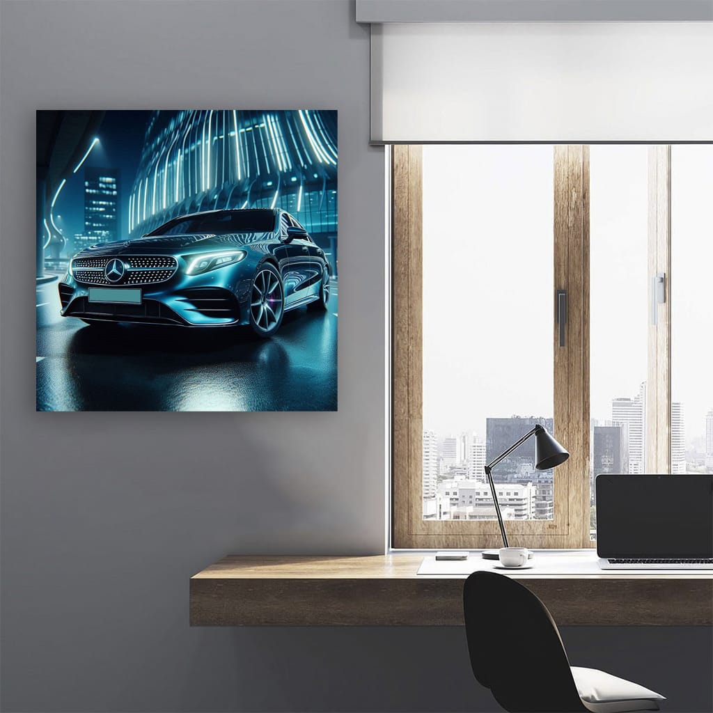 Mercedes E Class Neon - Sleek Elegance in Motion