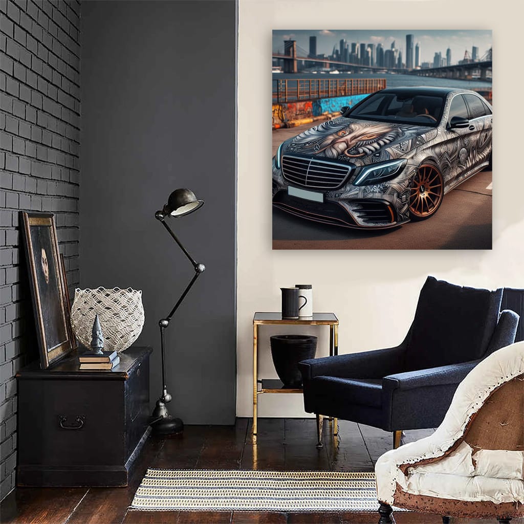 Mercedes S Class Pai Wall Art