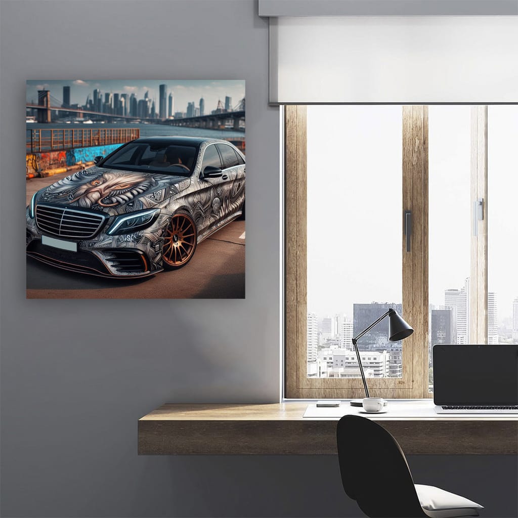 Mercedes S Class Pai Wall Art