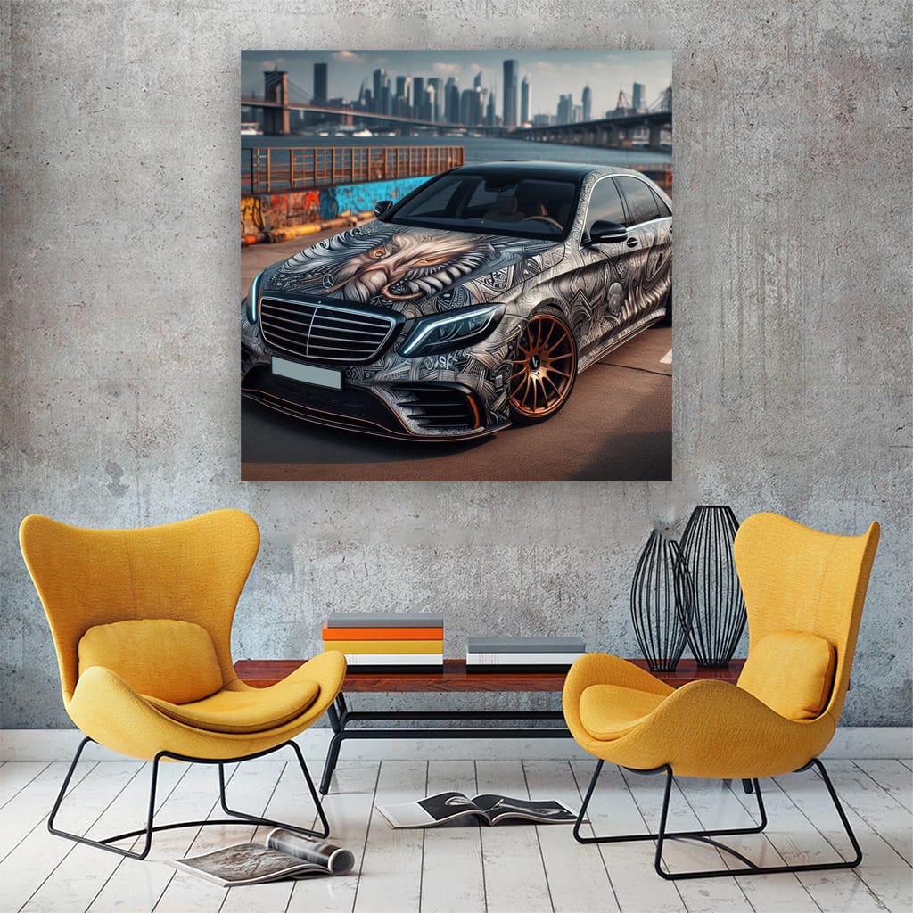 Mercedes S Class Pai Wall Art