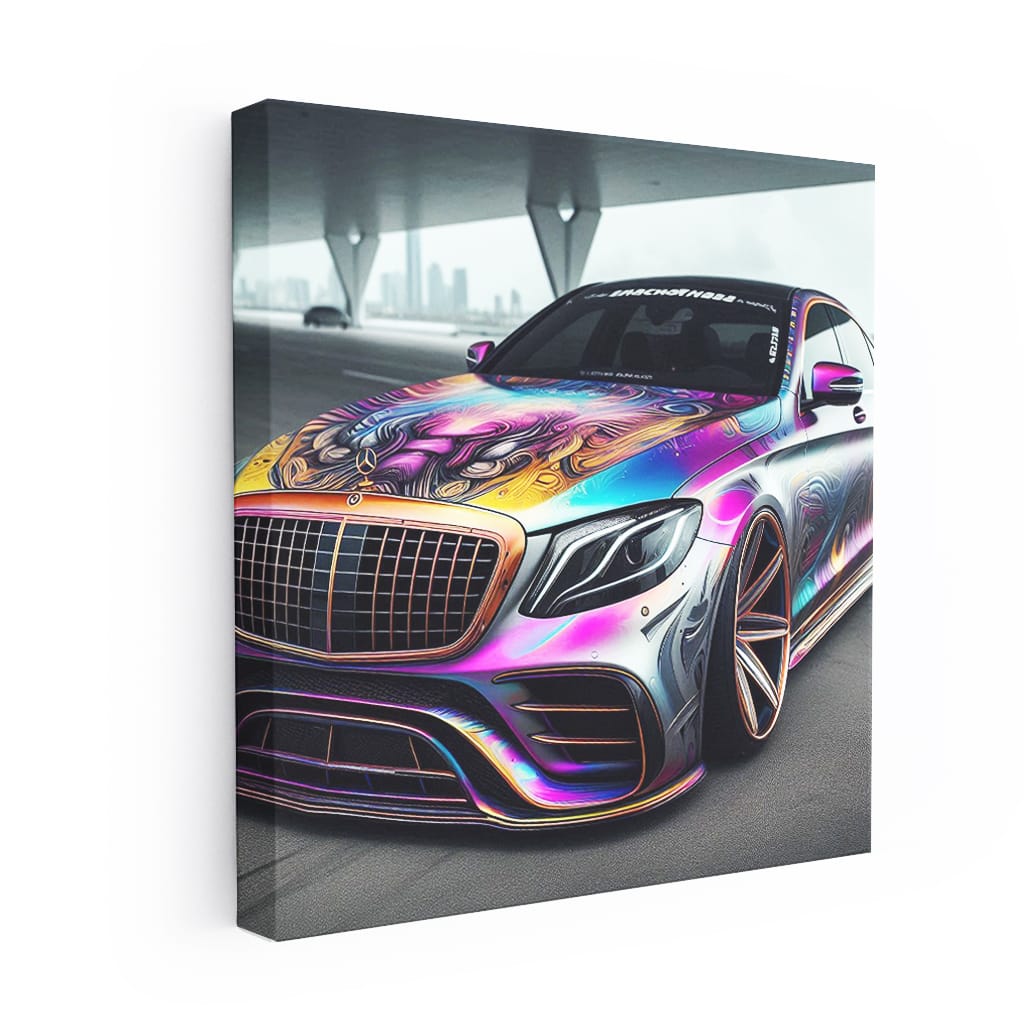 Mercedes S Class Paint Wall Art