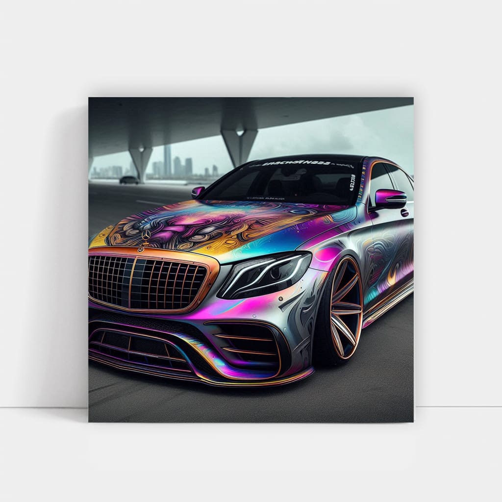 Mercedes S Class Paint Wall Art